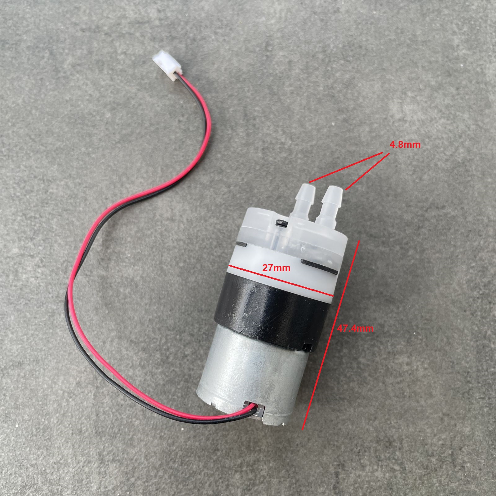 Máy bơm nước tự mồi 3v động cơ DC 310 chạy êm