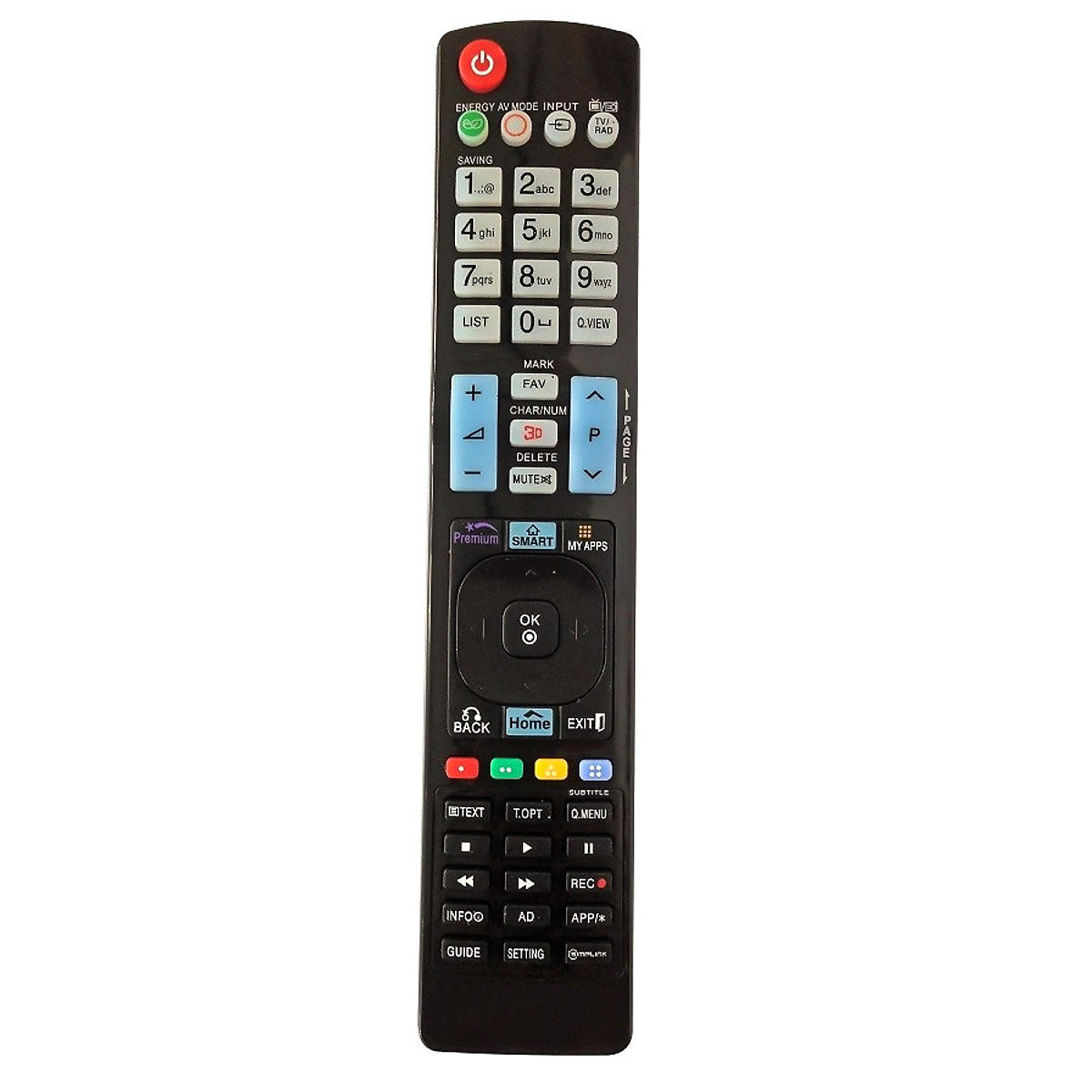 Remote điều khiển dùng cho tv led lg, smart tv lg rm-l930+2