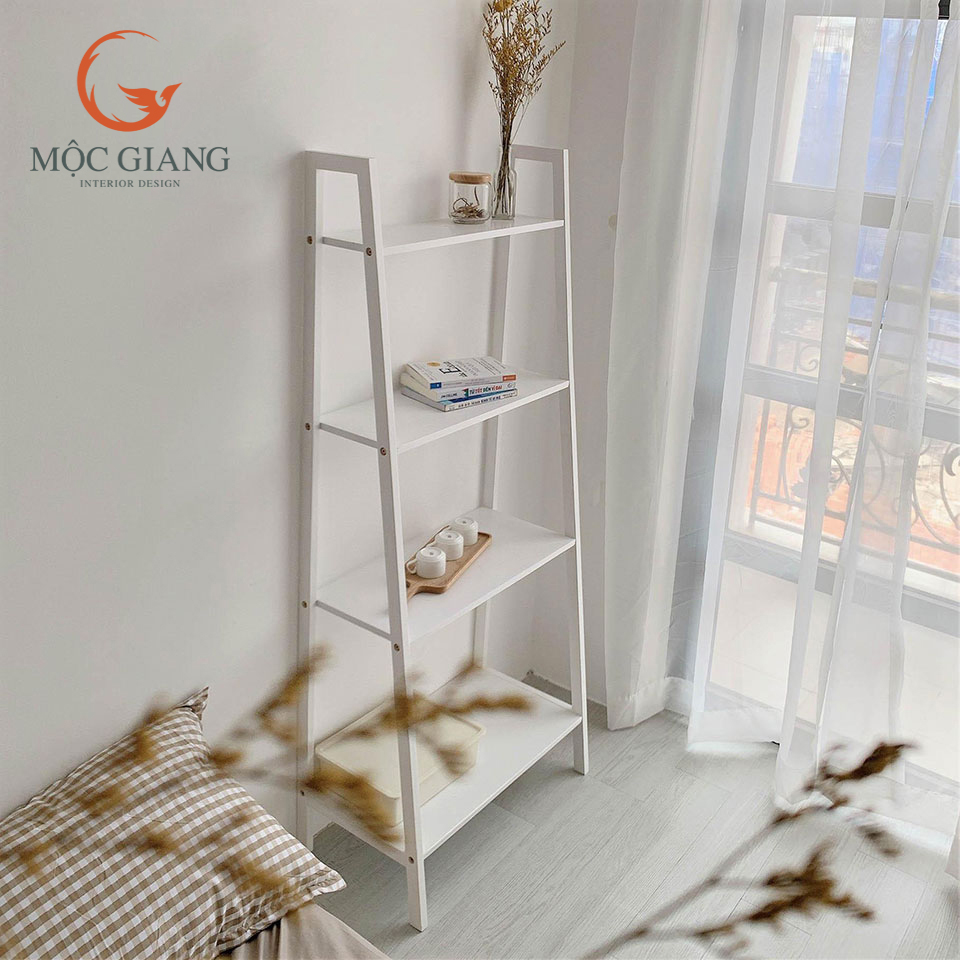 Kệ Sách 4 Tầng, Kệ Gỗ Đa Năng 4 Tầng