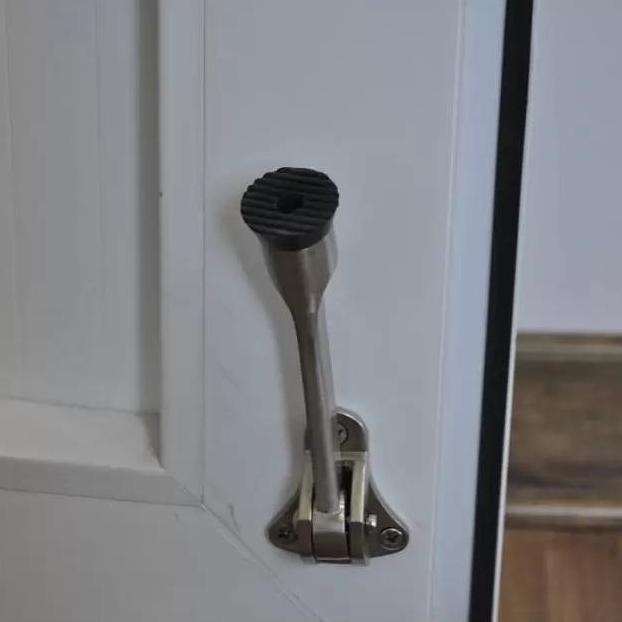 Bộ 3 chặn cửa móng ngựa GD-057 (Trắng)