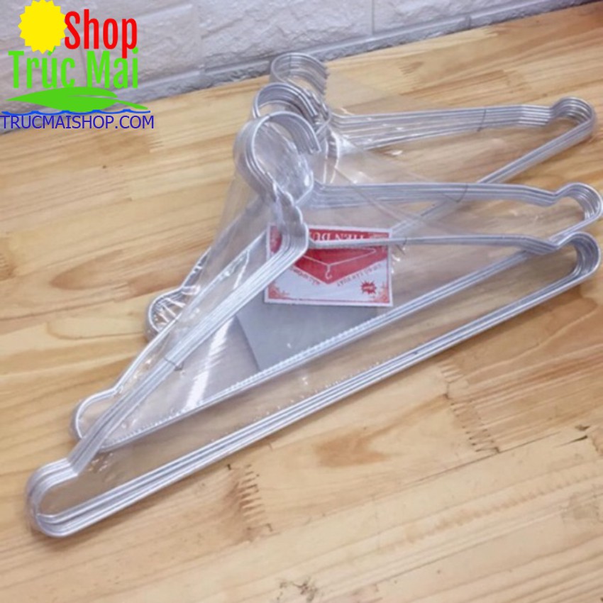 10 chiếc móc nhôm treo quần áo size 40cm