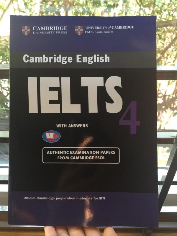 Mua Cambridge IELTS 4 Không CD
