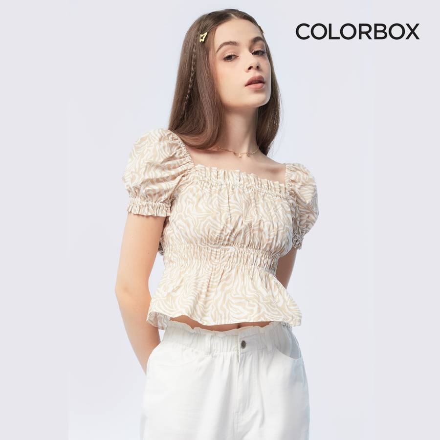 Colorbox Áo Babydoll Cổ vuông