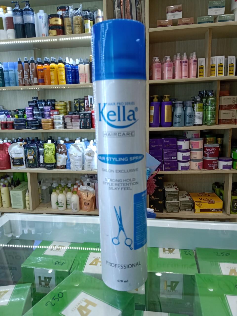 Gôm xịt tóc Kella 420ml