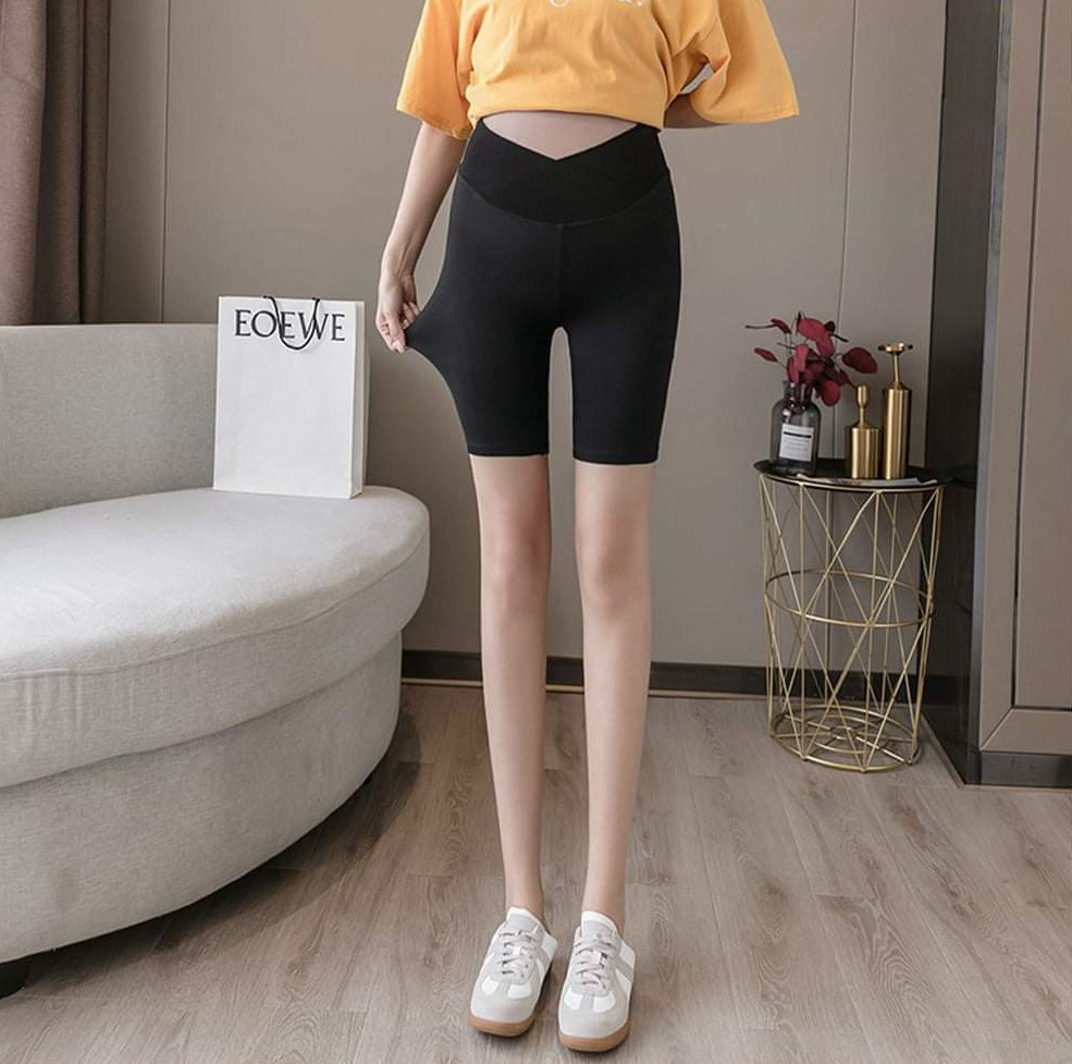 Quần legging lửng bầu có chun chỉnh (kiểu trên gối)