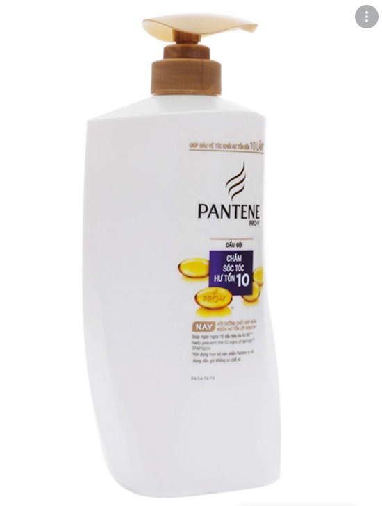 Dầu Gội Chăm Sóc Tóc Hư Tổn Pantene - 950G tím