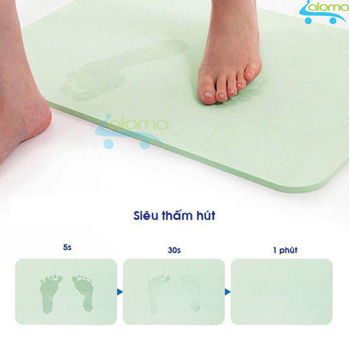 Thảm đá siêu thấm nước cao cấp Nhật Bản hàng hot 2021
