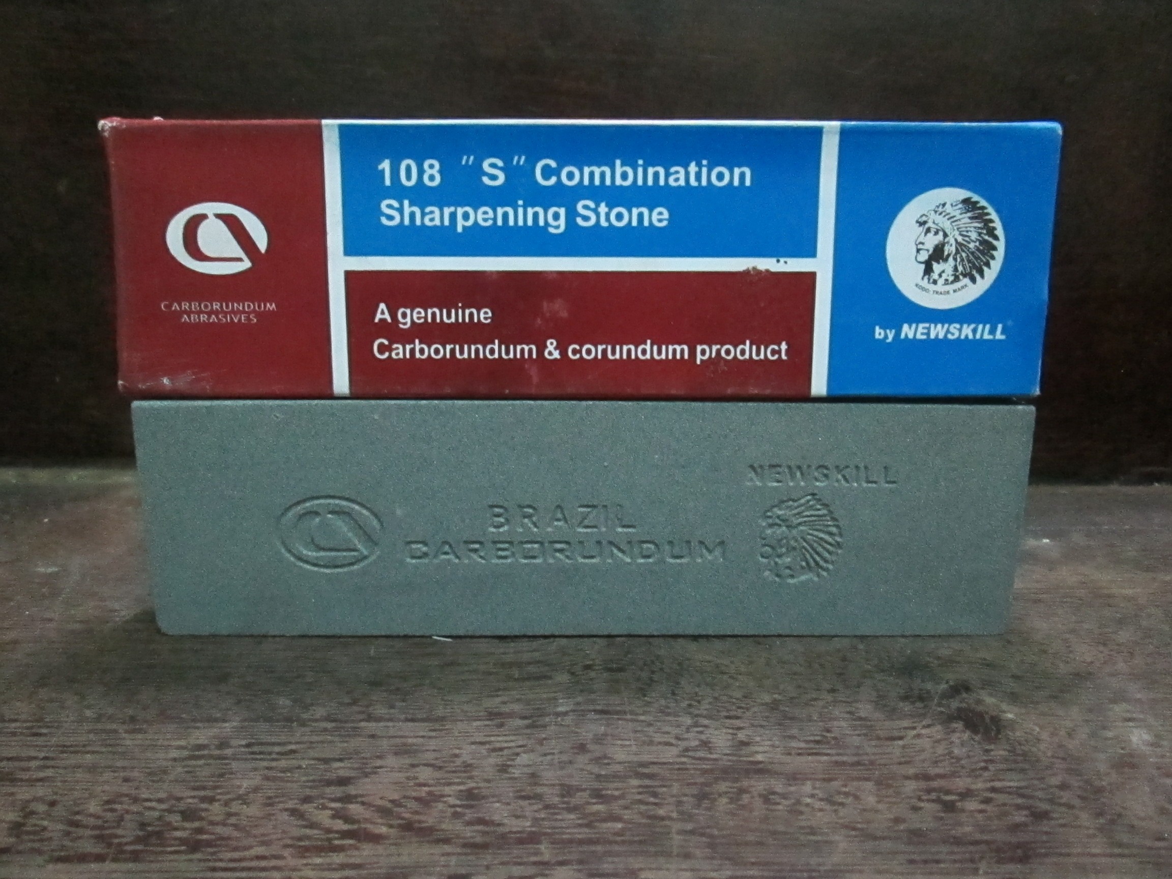 Đá Mài Dao 2 Mặt Đầu Người Mọi Hàng Cao Cấp