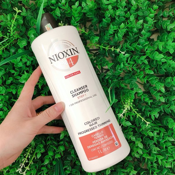 Nioxin 4 anti-hair loss stimulating shampoo 1000ml
