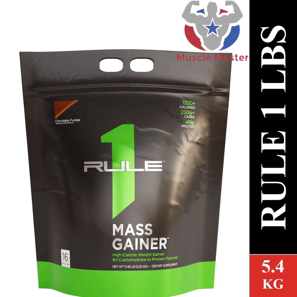 [HCM]Thực Phẩm Bổ Sung Dinh Dưỡng Rule 1 Mass LBS 5.4Kg (12Lbs)
