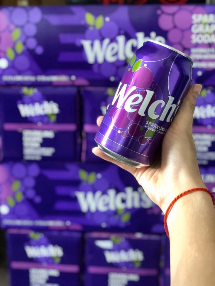 Nước ngọt Soda Welch Nho Mỹ