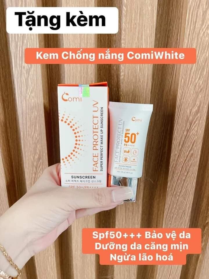 Kem Chống Nắng Dưỡng Trắng Nâng Tone Comi