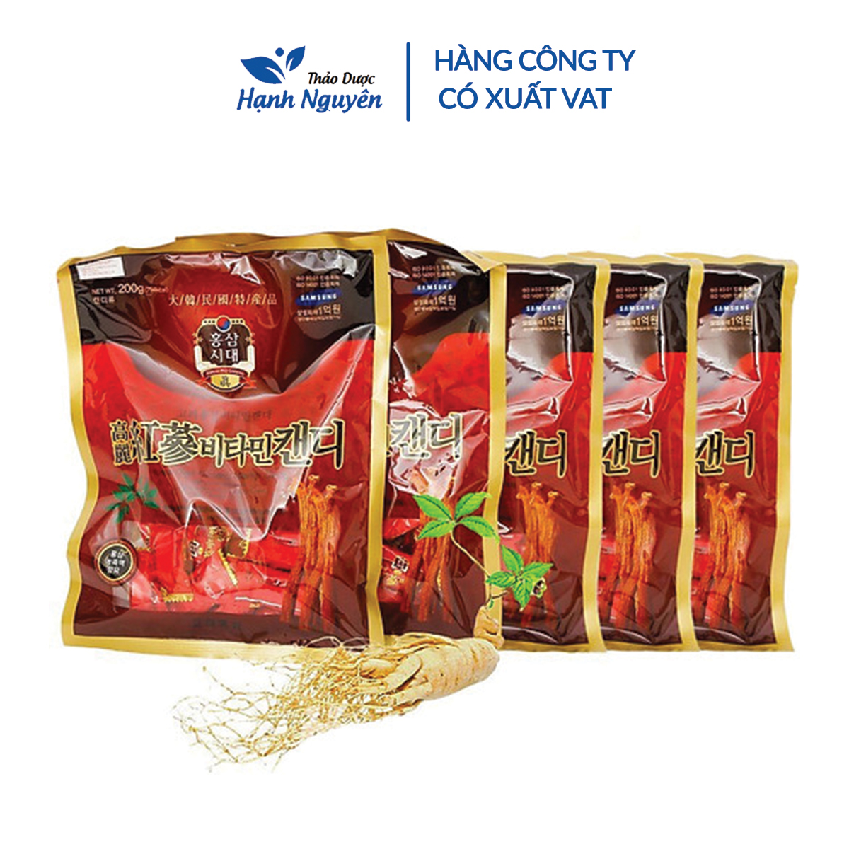 Kẹo sâm Hàn Quốc - Thảo Dược Hạnh Nguyên