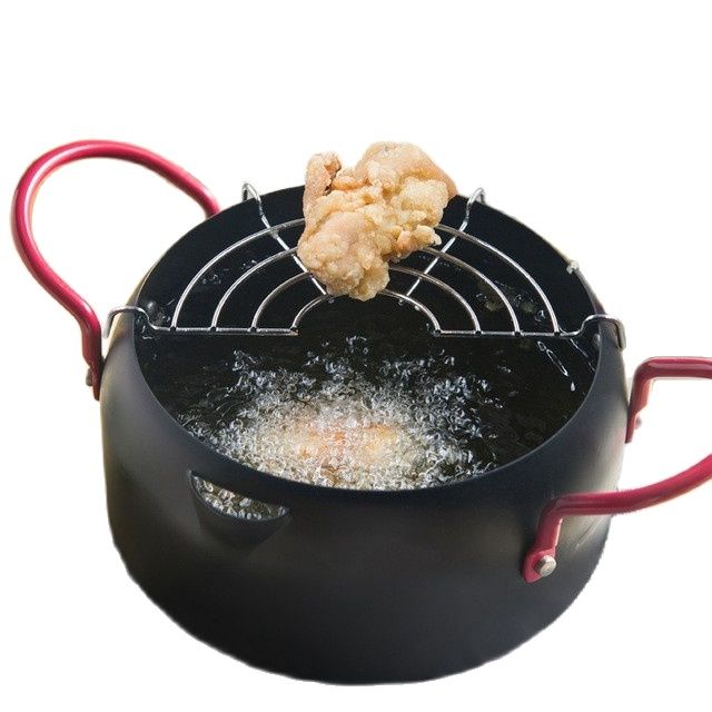 Nồi chiên 18cm có kèm vỉ lọc dầu