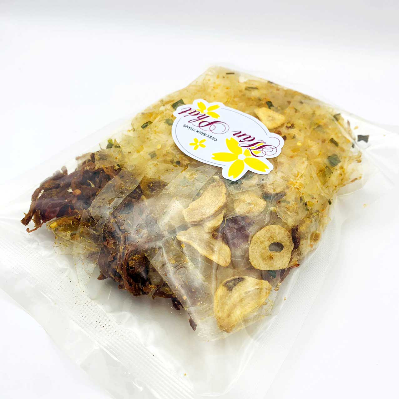 Bánh Tráng tóp mỡ sate
