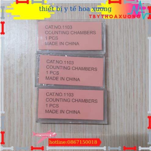 Buồng đếm tế bào, hồng cầu, bạch cầu....không tráng bạc