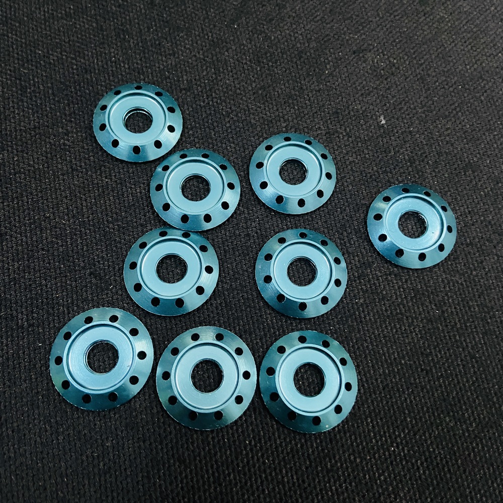 [HCM][COMBO 1O LONG ĐỀN] LONG ĐỀN KIỂU LỖ 6LY GẮN ỐC KIỂNG TRANG TRÍ XE CAO CẤP (MÀU ĐỎ)