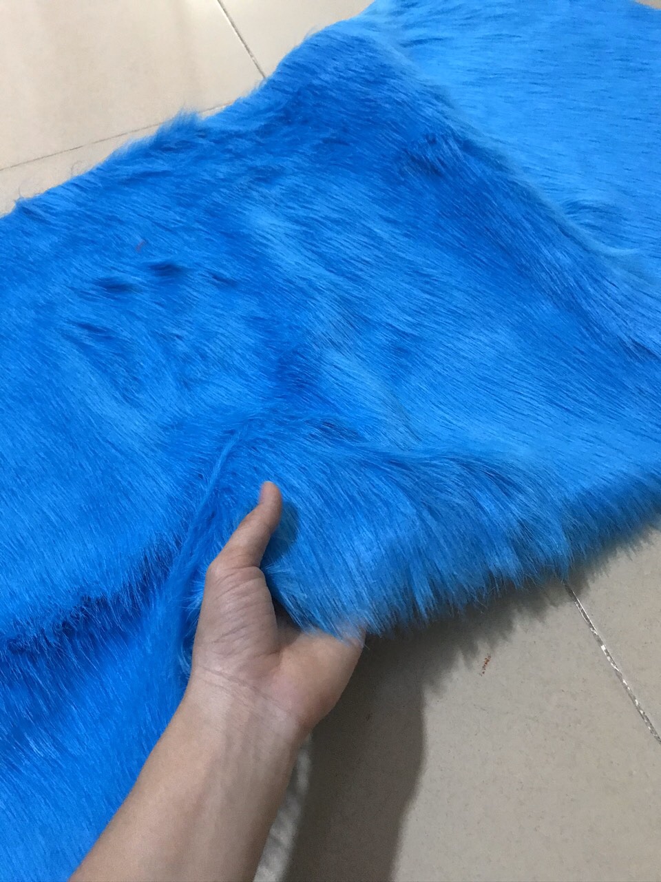 [HCM]Thảm lông chụp hình - trải bàn trang điểm