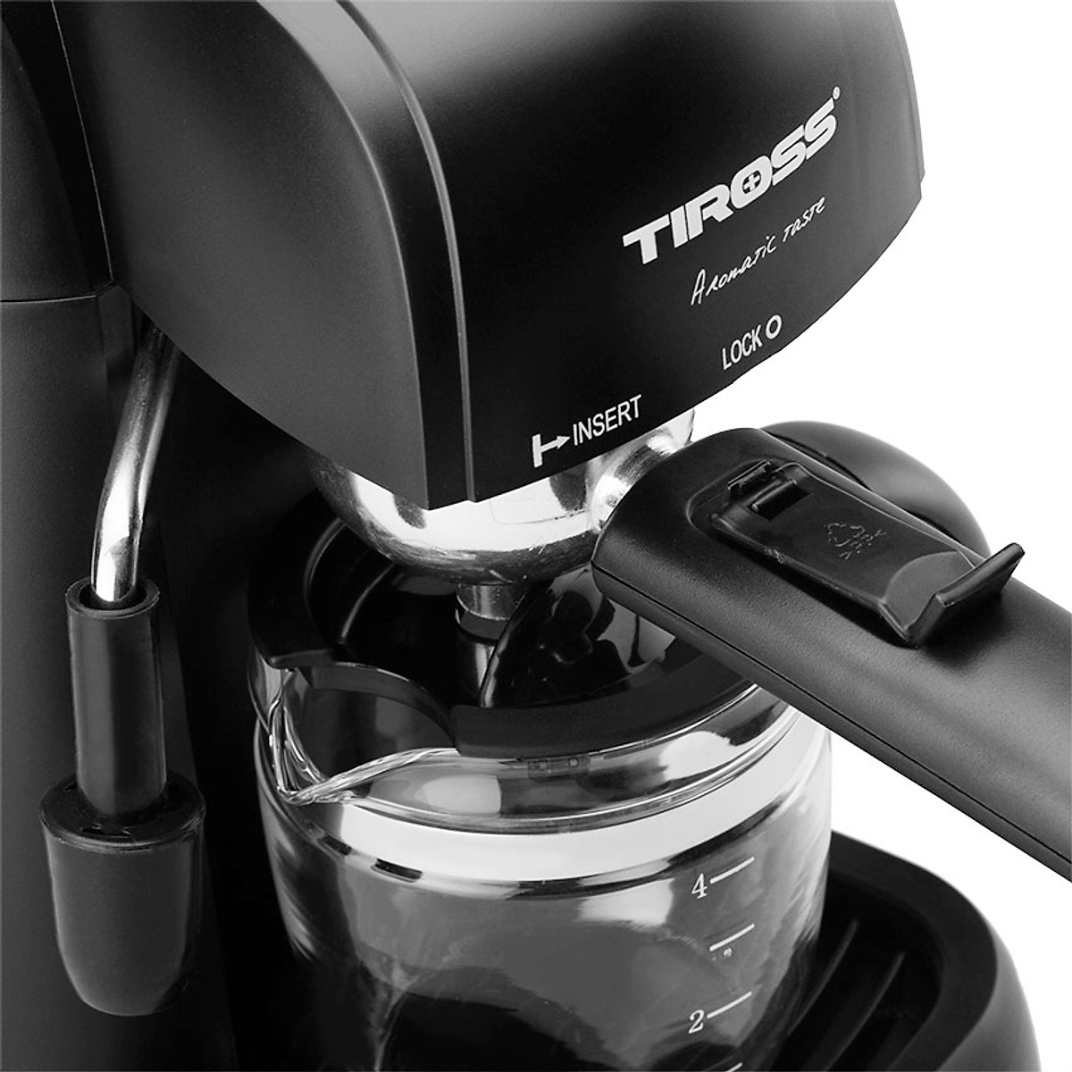 Máy pha cà phê Espresso Tiross TS620 - Hàng Chính Hãng