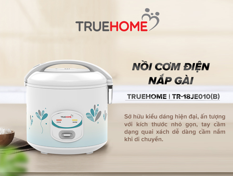 Nồi cơm điện TrueHOME TR-18JE010(B)