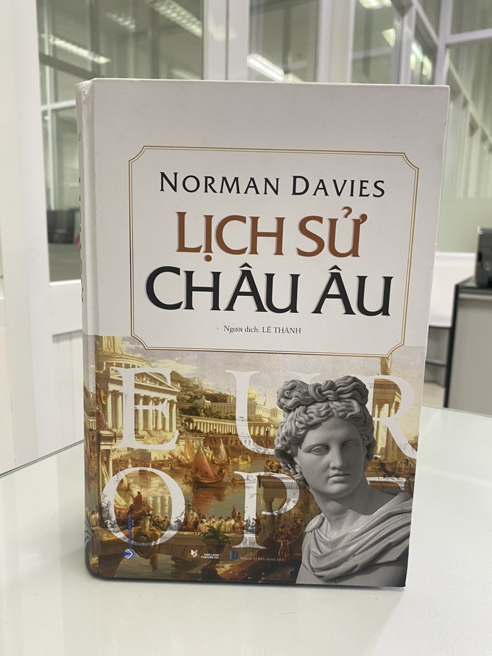 Sách - Lịch Sử Châu Âu - Norman Davies ( Tái Bản 2023)-Vanlangbooks