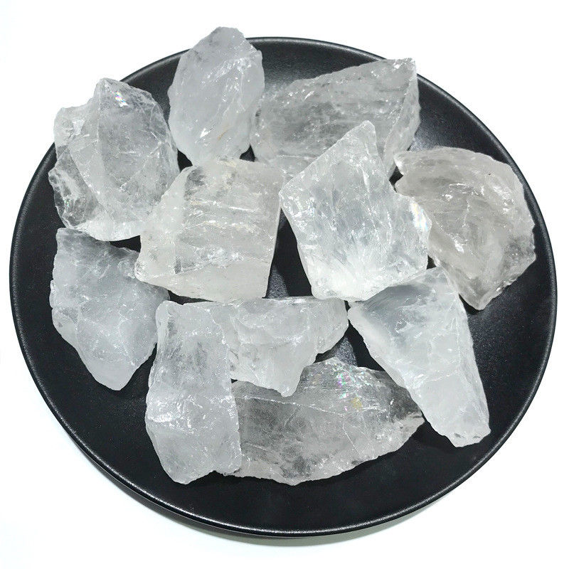 100gr Đá thô thạch anh màu trắng ( White quartz)