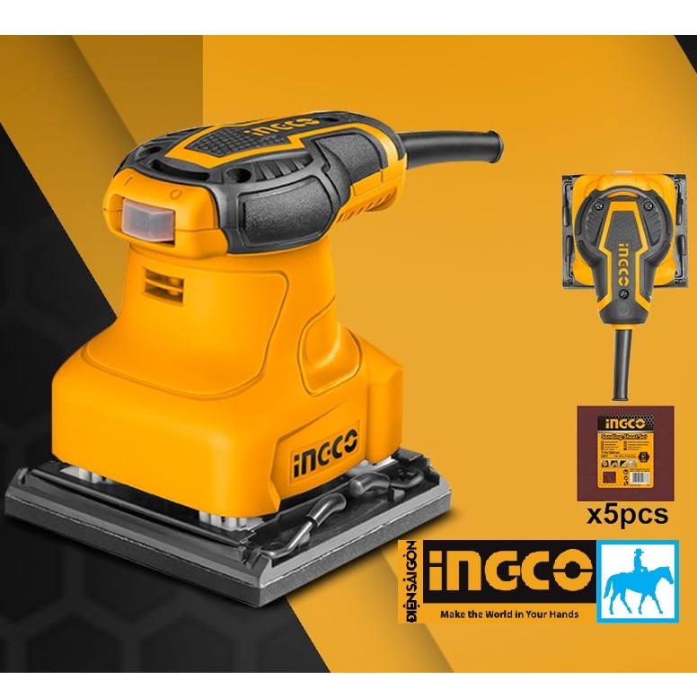 Máy chà nhám vuông 240w 110mm x 100mm total tf2231106