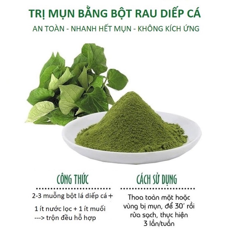 Bột diếp cá sấy lạnh