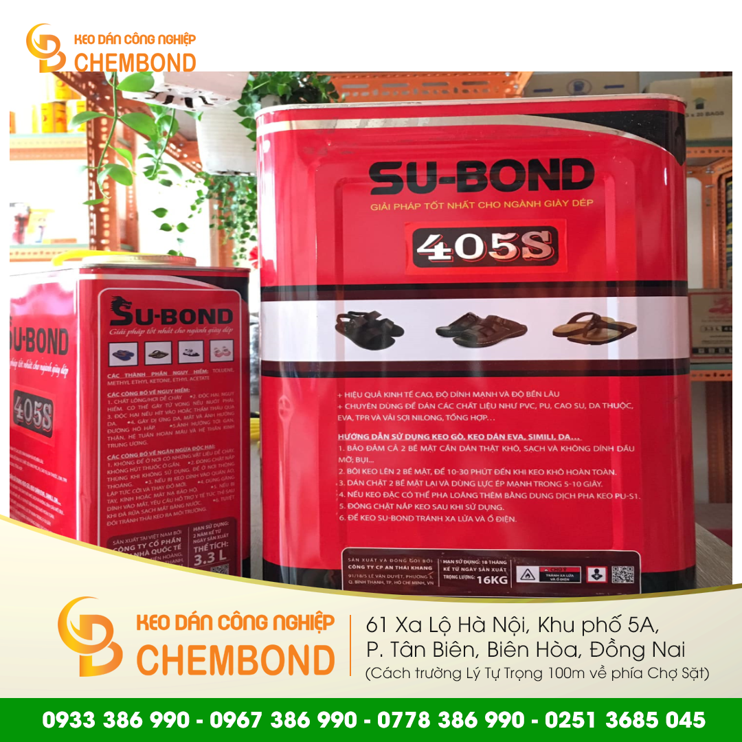 KEO DÁN GIÀY DÉP SU-BOND 405S