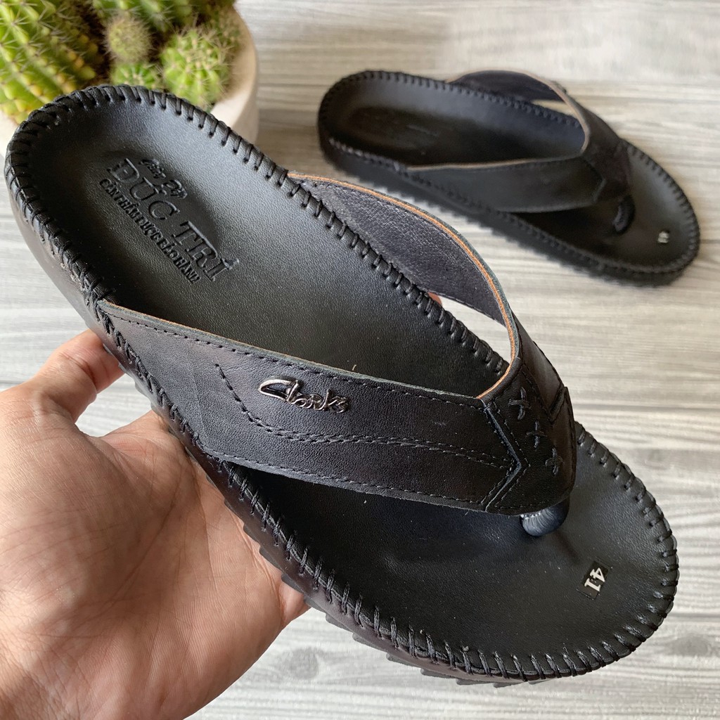 Dép Xỏ Ngón Nam Cao Cấp Da Bò Thật 100% C20