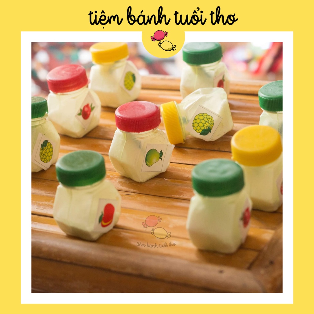 Hủ kẹo bột trái cây bánh kẹo tuổi thơ