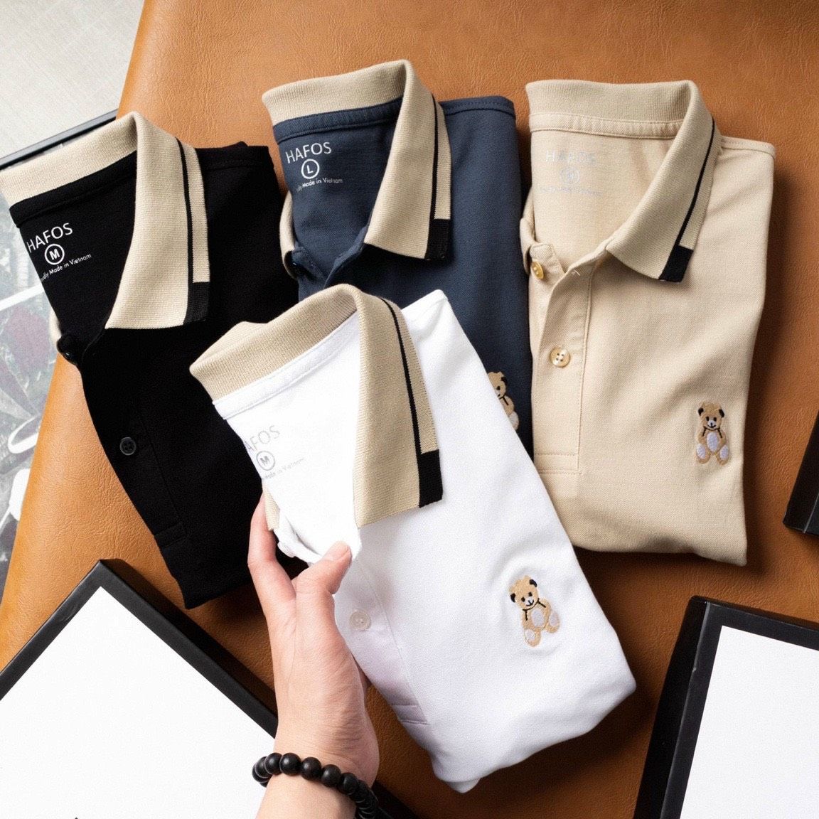 HOÀN TIỀN 20% - Áo Polo Nam Áo Thun Nam Có Cổ Áo Phông Nam Xuất khẩu TF4.0 Chất liệu thun coton 4 chiều Co giãn tốt Thoáng mát