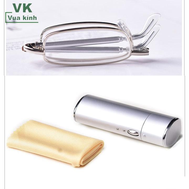 Kính lão gọng rút hộp thiếccó độ sẵn +1.0,+1.5,+2.0,+2.5,+3.0,+3.5,+4.0