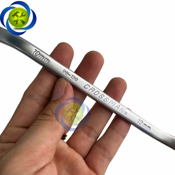Cờ lê 2 đầu tròng 10x12mm Crossman 96-130