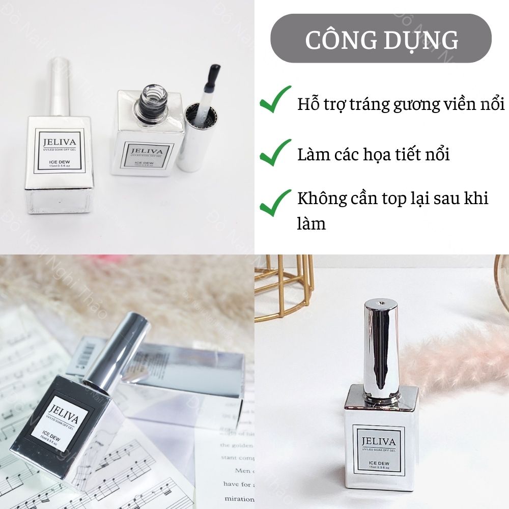 Top giọt sương Jeliva 15ml