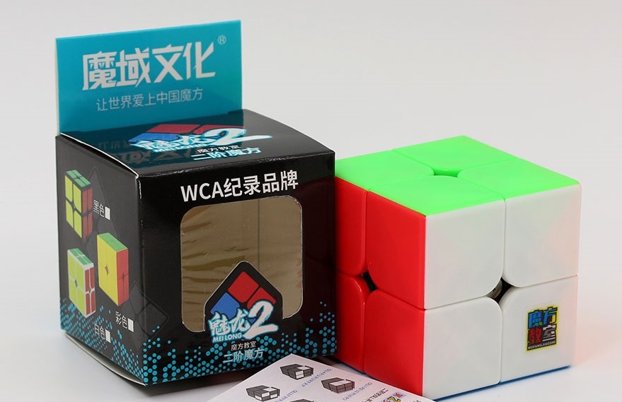 [Rubik Giá rẻ] Rubik 2x2x2 Meilong Stickerless Giá rẻ