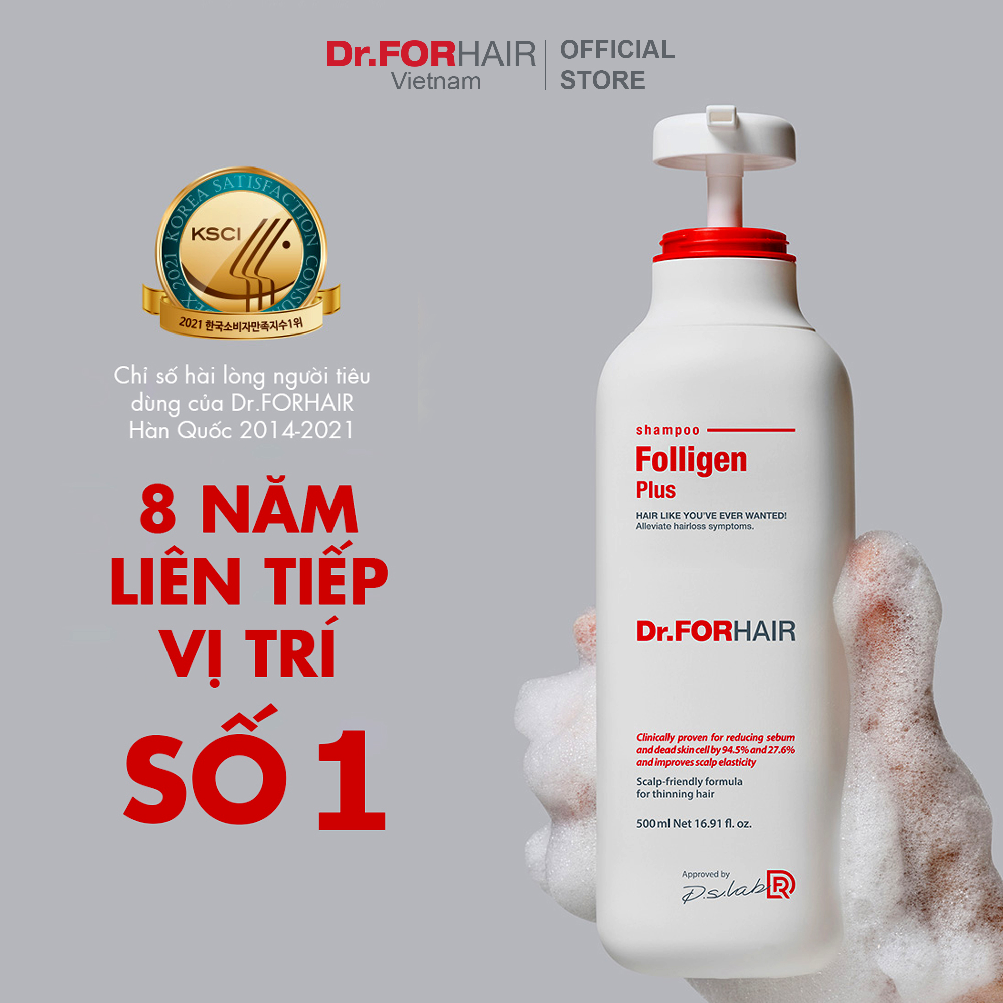 Combo chăm sóc tóc toàn diện Dr.FORHAIR