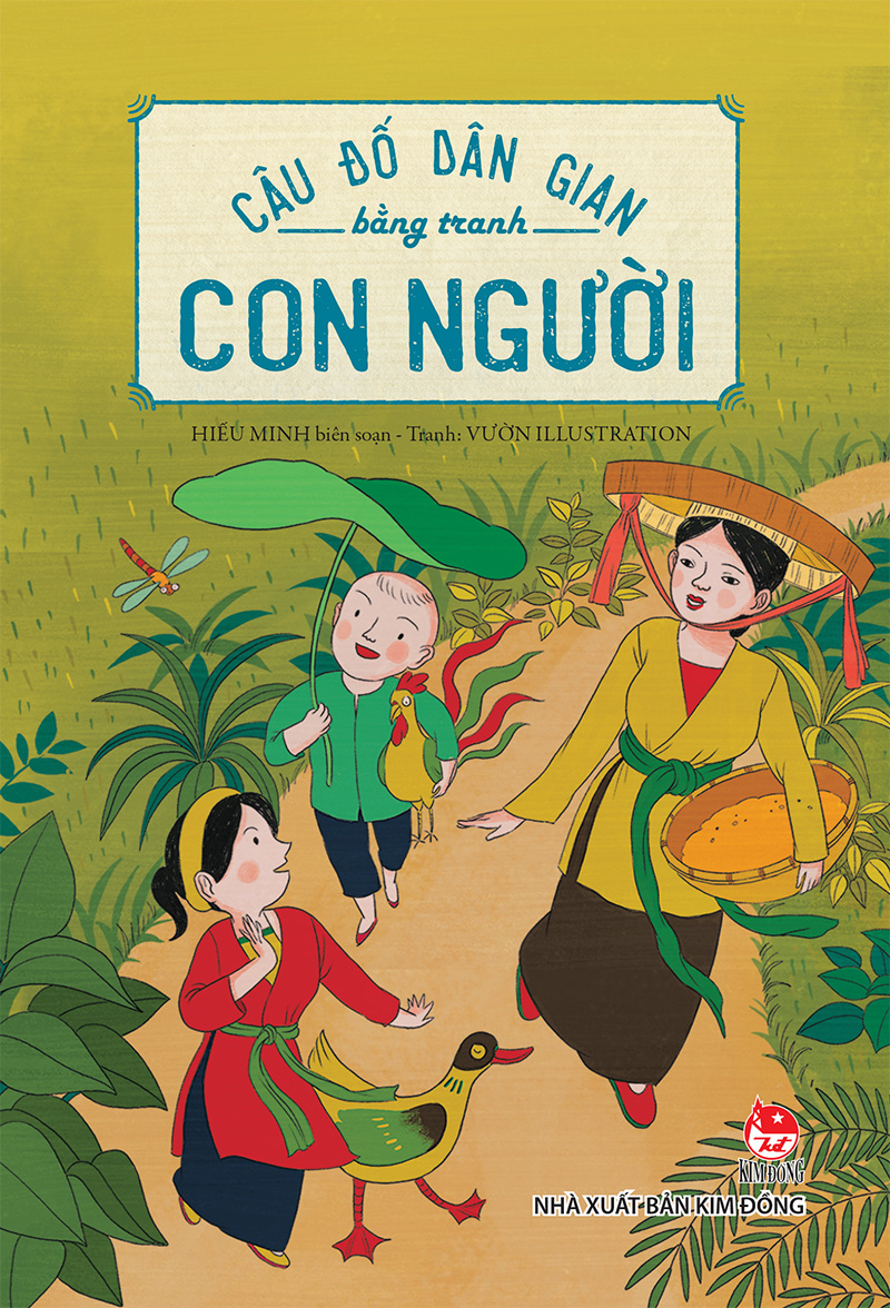 Kim Đồng - Câu đố dân gian bằng tranh - Con người (2019)