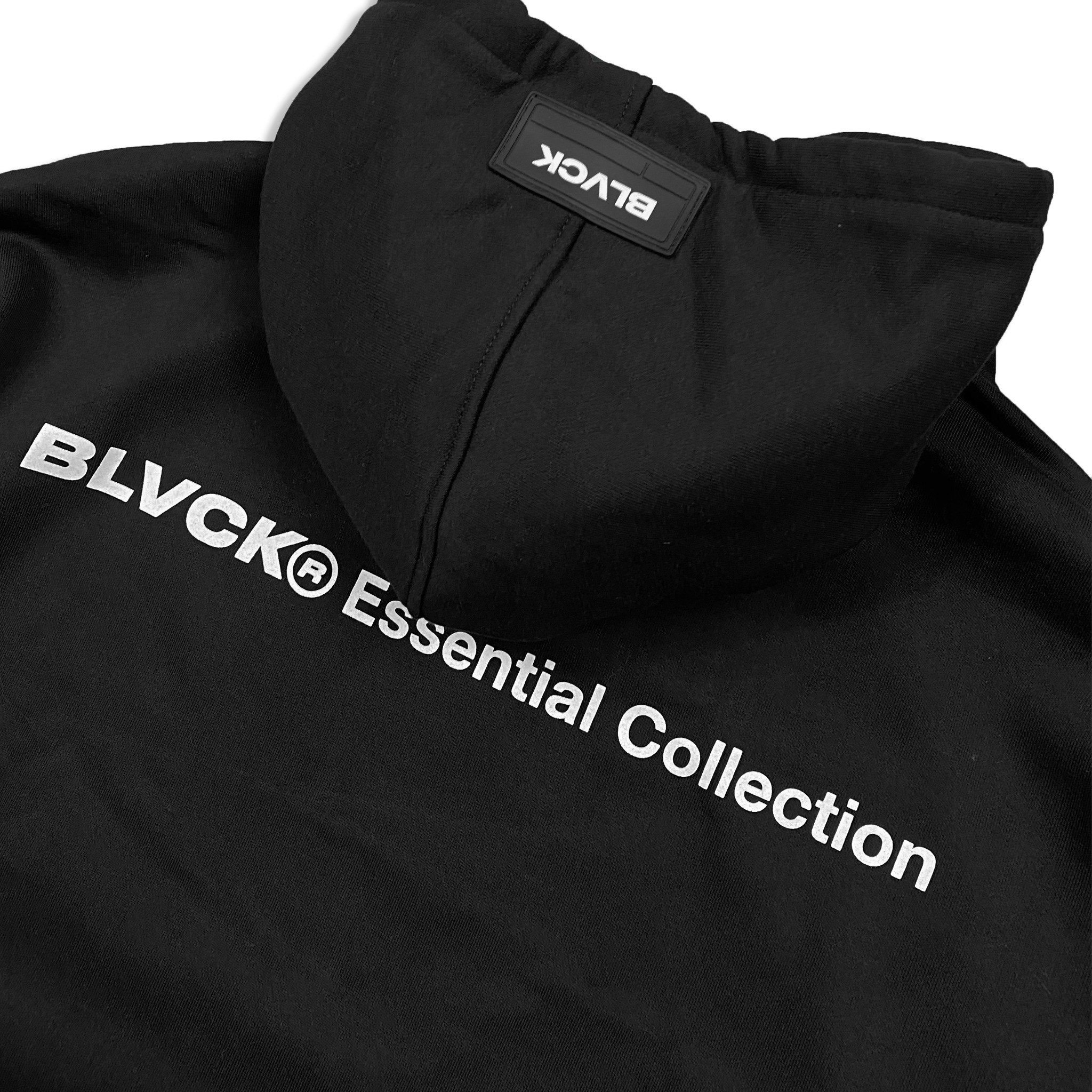 Hoodie basic BLVCK - Black (Phiên bản nỉ bông)