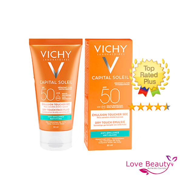 Kem chống nắng Vichy spf 50 Ideal Soleil 50ml
