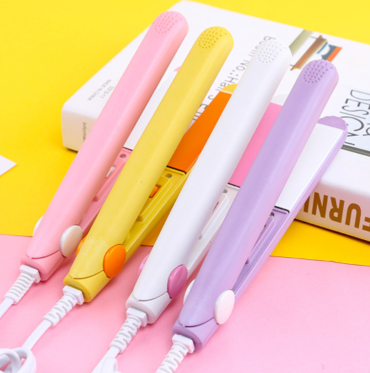 (SV Thủ Đức ) Máy uốn tóc mini, duỗi tóc , làm xoăn tóc KELE siêu cute và dễ dùng