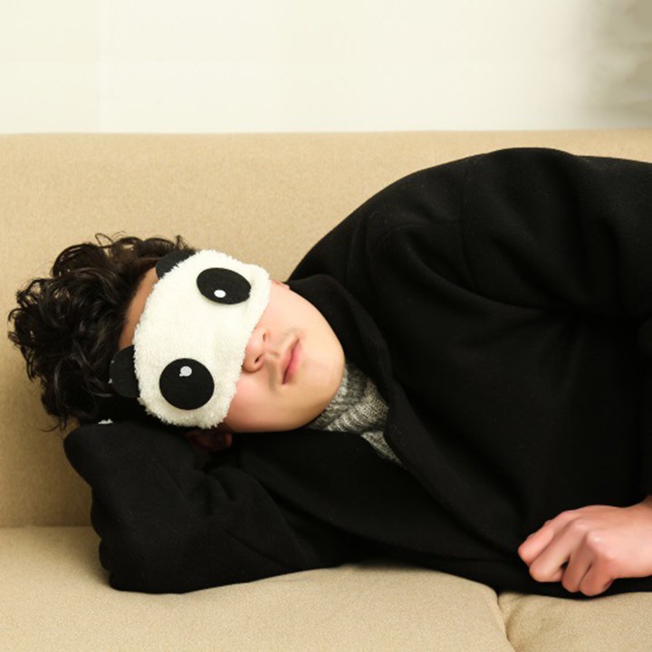 Bịt Mắt Che Mắt Ngủ Hình Panda Dễ Thương (Mẫu ngẫu nhiên)
