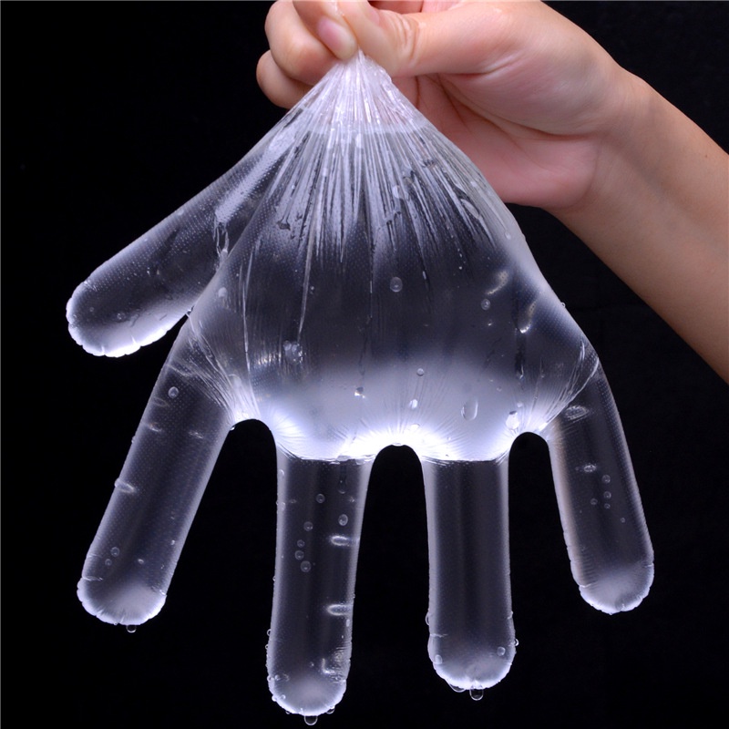Disposable Nylon Gloves, Bag of 100 Pieces