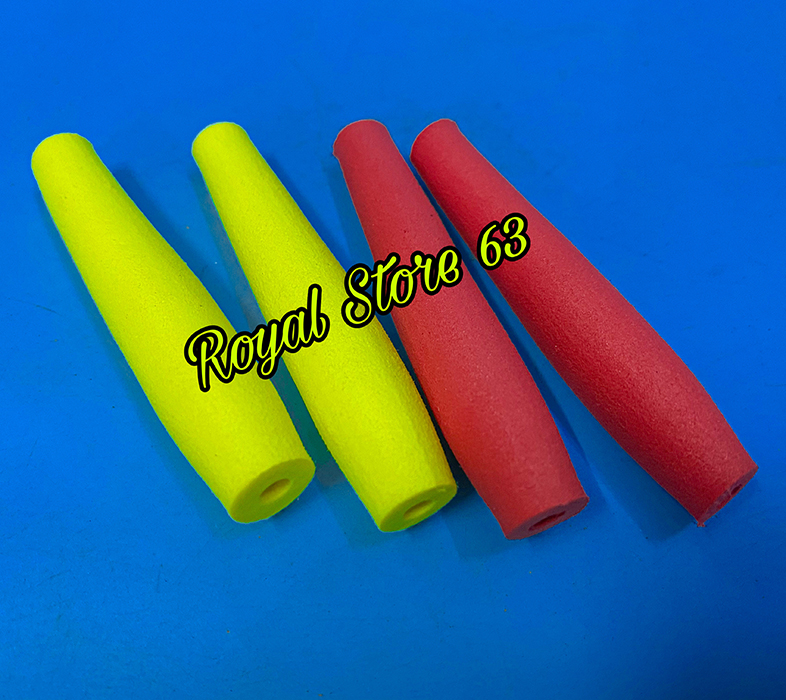 Phao mút 1 màu không lưỡi câu cá mini