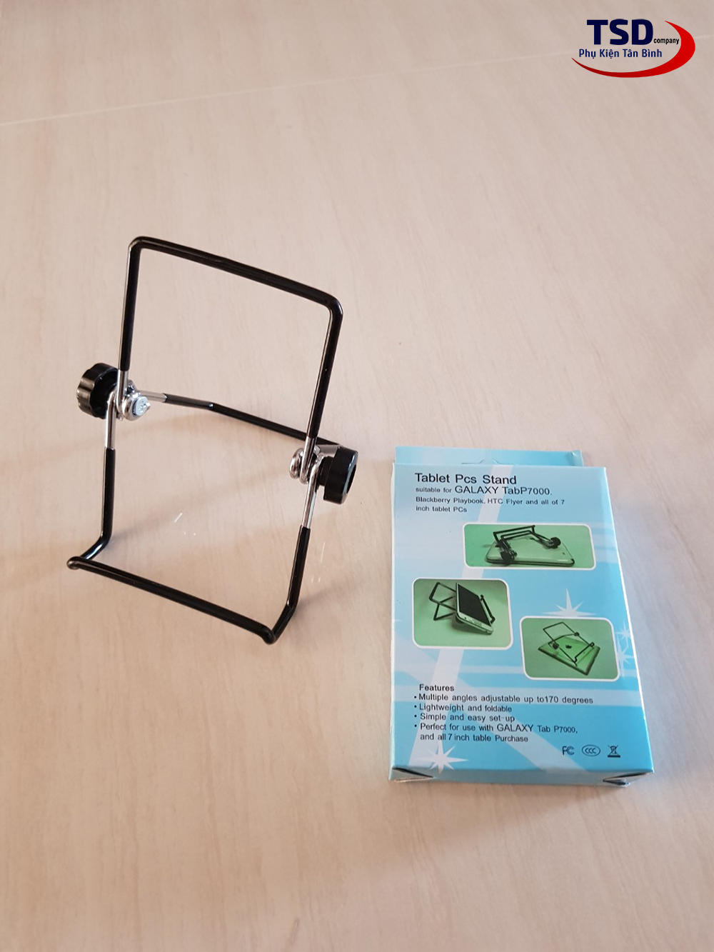 Giá Đỡ Mini Cho iPad & Điện Thoại Chất Liệu Kim Loại Siêu Bền