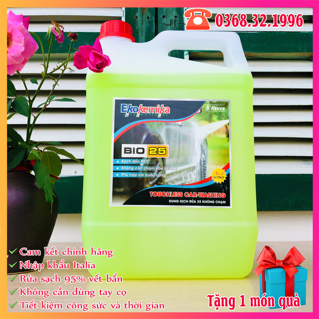 Nước rửa xe không chạm bio25 - 5L