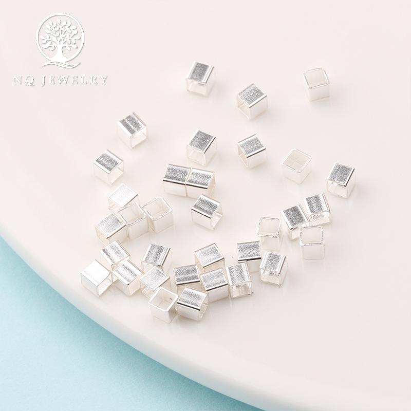 [HCM]Combo 2 charm bạc hình vuông - NQ Jewelry