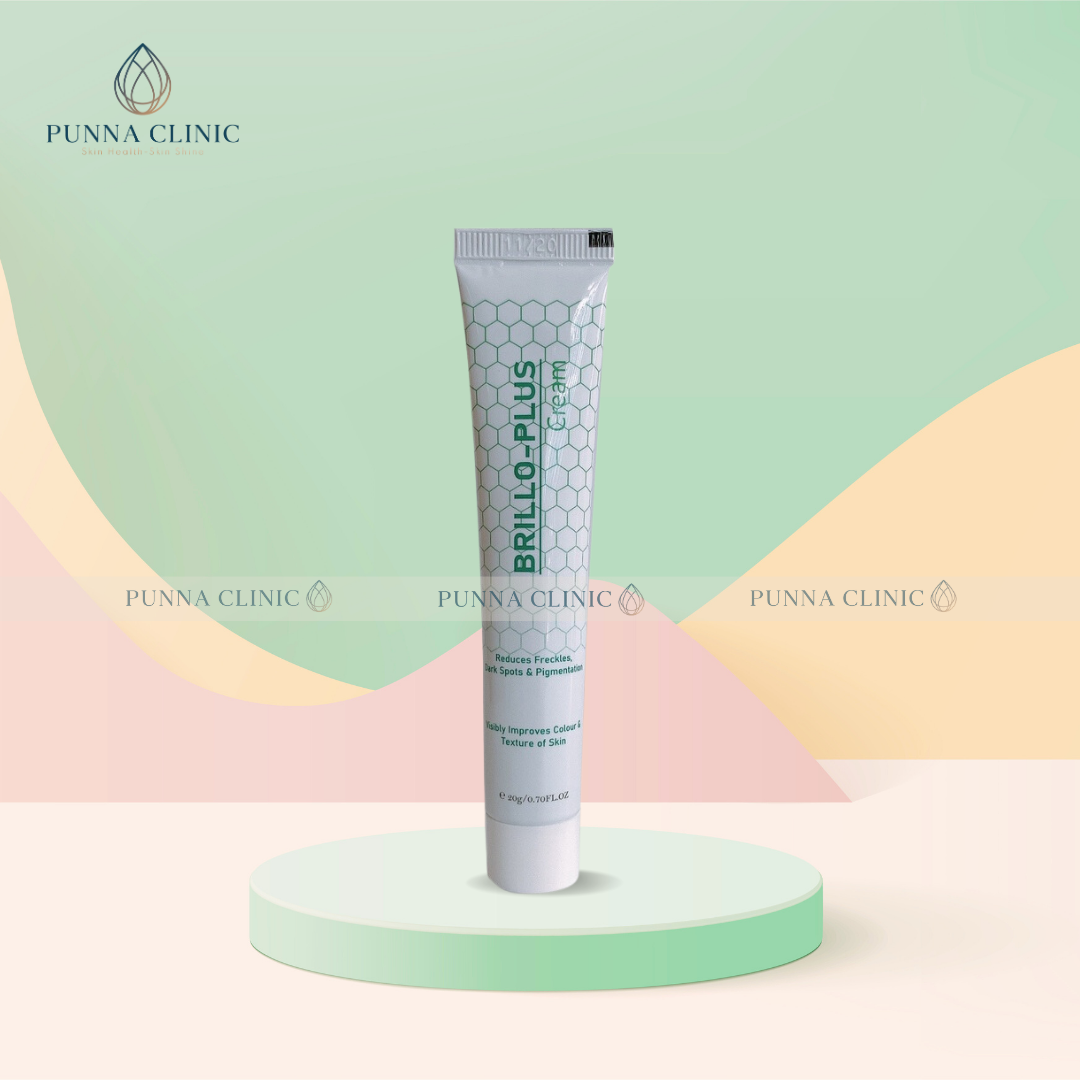 Brillo plus cream – kem dưỡng trắng da, hỗ trợ mờ nám, tàn nhang, mờ thâm 20g