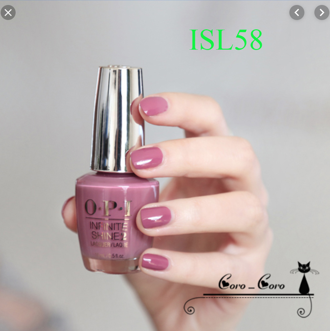 Sơn Móng Tay Opi - Sơn Nắp Bạc Siêu Bóng (ISL58)