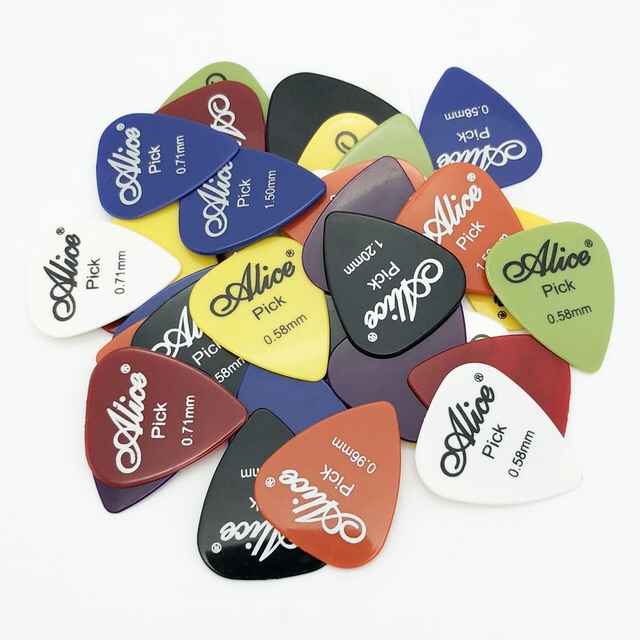 Combo 6 pick gảy đàn guitar Alice giá rẻ